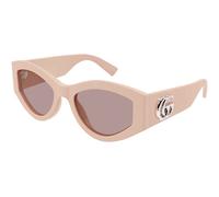 Gucci GG1951S 005 Woman Sunglasses Acetate Pink Brown Geometric