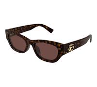 Gucci GG1954SA 002 Woman Sunglasses Acetate Havana Brown Cat Eye