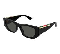 Gucci GG1959S 001 Woman Sunglasses Acetate Black Grey Cat Eye