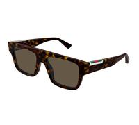 Gucci GG1960S 007 Man Sunglasses Acetate Havana Brown Squared
