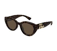 Gucci GG1976SK 003 Woman Sunglasses Injected Havana Brown Round
