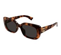 Gucci GG1979SK 002 Woman Sunglasses Acetate Havana Grey Squared