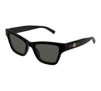 Gucci GG1982S 001 Woman Sunglasses Injected Black Grey Cat Eye