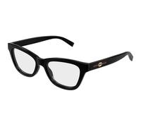 Gucci GG1983O 001 Woman Optical frames Injected Black Transparent Cat Eye