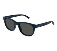 Gucci GG1985S 005 Man Sunglasses Injected Blue Grey Round