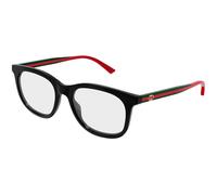 Gucci GG1990O 005 Woman Optical frames Acetate Black Transparent Squared