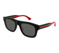 Gucci GG1991S 001 Man Sunglasses Acetate Black Grey Squared