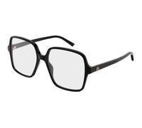 Gucci GG1994O 001 Woman Optical frames Acetate Black Transparent Squared
