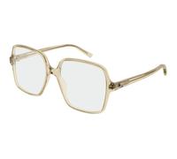 Gucci GG1994O 004 Woman Optical frames Acetate Yellow Transparent Squared