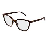 Gucci GG1995O 002 Woman Optical frames Acetate Havana Transparent Cat Eye