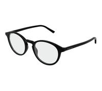 Gucci GG1998O 001 Man Optical frames Acetate Black Transparent Round