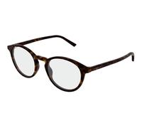 Gucci GG1998O 002 Man Optical frames Acetate Havana Transparent Round