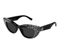 Gucci GG2031S 005 Woman Sunglasses Acetate Black Grey Cat Eye