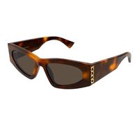 Gucci GG2040S 002 Woman Sunglasses Acetate Havana Brown Cat Eye