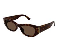 Gucci GG2044SA 002 Woman Sunglasses Acetate Havana Brown Cat Eye