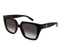 Gucci GG2102S 005 Woman Sunglasses Injected Black Grey Butterfly