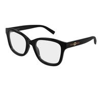 Gucci GG2104O 001 Woman Optical frames Injected Black Transparent Squared