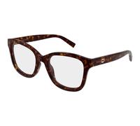 Gucci GG2104O 002 Woman Optical frames Injected Havana Transparent Squared