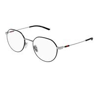 Gucci GG2141OK 002 Unisex Optical frames Metal Black Transparent Round