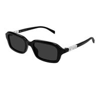 Gucci GG2152S 001 Woman Sunglasses Acetate Black Grey Squared