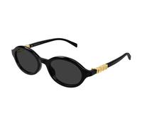 Gucci GG2153S 001 Woman Sunglasses Acetate Black Grey Round
