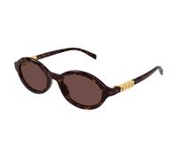 Gucci GG2153S 002 Woman Sunglasses Acetate Havana Brown Round