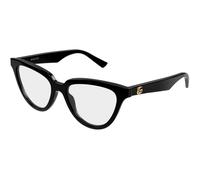 Gucci GG2179O 001 Woman Optical frames Acetate Black Transparent Cat Eye