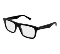 Gucci GG2184O 005 Man Optical frames Acetate Black Transparent Squared