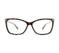 Gucci Glasses Frames GG0025O 002 Dark Havana Women