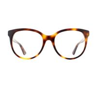 Gucci Glasses Frames GG0329O 002 Light Havana Women