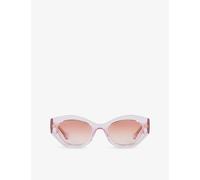Gucci Gucci Gc002254 Round-Frame Injected Sunglasses Pink