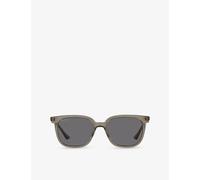 Gucci Gucci Gg1493S Square-Frame Acetate Sunglasses Brown