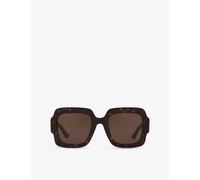 Gucci Gucci Gg1547S Square-Frame Acetate Sunglasses Brown