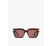 Gucci Gucci Gg1689S Square-Shape Acetate Sunglasses Brown