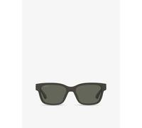 Gucci Gucci Gg1716S Rectangle-Frame Injected Sunglasses Grey