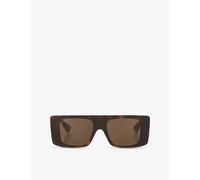 Gucci Gucci Gg1888S Square-Frame Acetate Sunglasses Brown