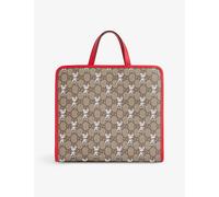 Gucci Gucci Kids' Cat Gg-Monogram Canvas Tote Bag Be Ebony Mul/Br.Hibi 1Size