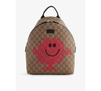 Gucci Gucci Kids Mr. Men Monogram-Print Canvas Backpack Be Ebo.Mu/Blu/Brb/Br 1 Size