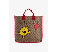 Gucci Gucci Kids Mr. Men Monogram-Print Canvas Tote Bag B.Eb/B.H/N.R/B.H/Yel 1 Size