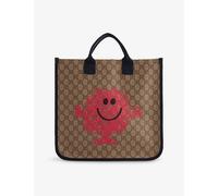 Gucci Gucci Kids Mr. Men Monogram-Print Canvas Tote Bag B.Eb.Mul/Blu/Blu/Blu 1 Size