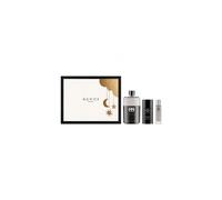Gucci Guilty 3 Pcs Set For Men: 3 Oz Eau De Toilette Spray + 0.5 Eau De Toilette Spray + 2.4 Deodorant Stick (Hard)
