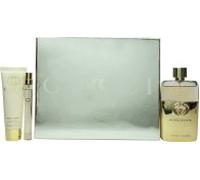 Gucci Guilty 3 Pcs Gift Set: EDP 90ml - EDP 10ml - Body Lotion 100ml Women Spray