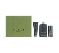 Gucci Guilty Pour Homme 3 Piece Gift Set: Eau de Parfum 90ml - Deodorant Stick 75ml - Shower Gel 50ml