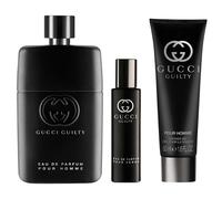Gucci Guilty Pour Homme Eau de Parfum Gift Set 90ml EDP Spray + 15ml EDP Spray + 50ml Shower Gel