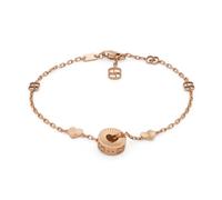 Gucci Icon 18ct Rose Gold 7" Star Bracelet