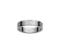 Gucci Icon 18ct White Gold Thin Band Ring - L