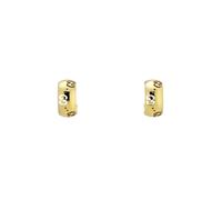 Gucci Icon 18ct Yellow Gold 6mm GG Hoop Earrings