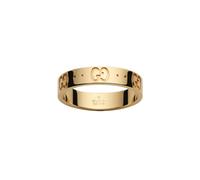 Gucci Icon 18ct Yellow Gold Thin Band Ring YBC073230001012 18ct Stylish Luxury In Gucci Presentation Box