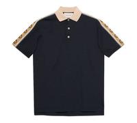 Gucci Interlock Double G Stripe Polo Shirt Navy Blue 598949-XJB0Q-4685 M