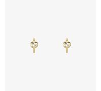 Gucci Interlocking 18ct Yellow Gold Hoop Earrings YBDA000NA00100U
